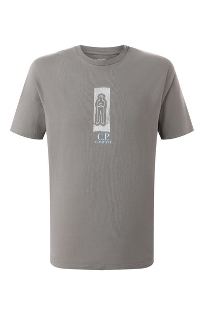 Мужская хлопковая футболка C.P. COMPANY, арт. 18CMTS310A005431G
