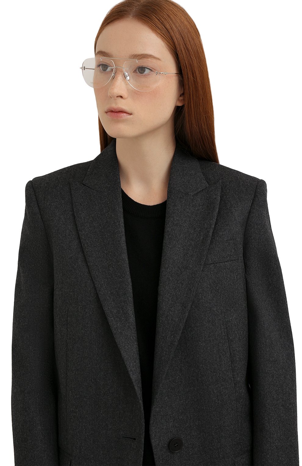 Оправа TOM FORD серебряного цвета по цене 65100 руб., арт. TF5679, фото 2 Оправа TOM FORD, арт. TF5679, фото 2