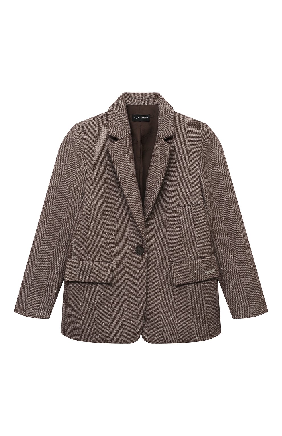 Твидовый жакет MONNALISA, арт. 41D105, фото 1