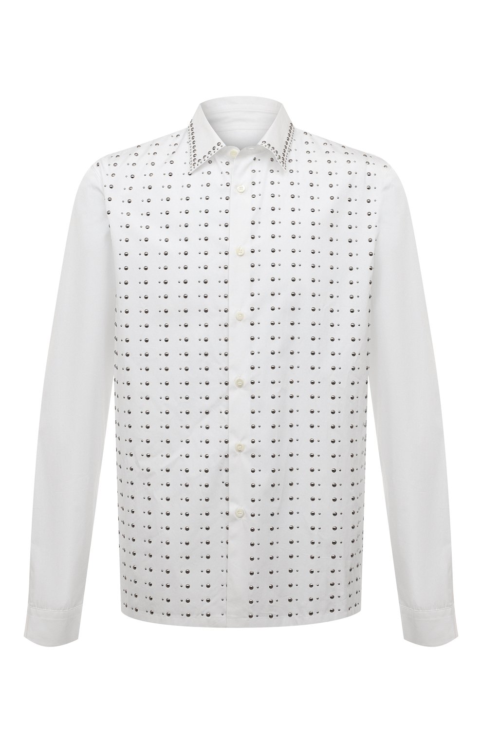 Хлопковая рубашка PRADA, арт. UCN414-1LZC-F0009-221, фото 1