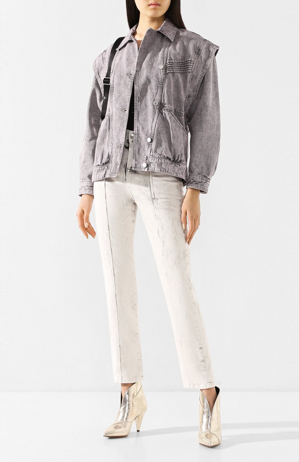 Кожаные ботильоны archenn ISABEL MARANT, арт. ARCHENN/B00366-20P030S, фото 2