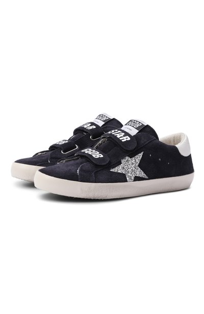 Замшевые кеды old school GOLDEN GOOSE DELUXE BRAND, арт. GTF00111.F008034
