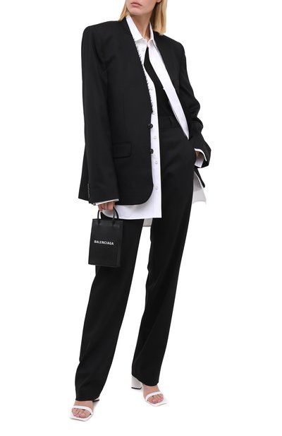 Шерстяные брюки VETEMENTS, арт. WAH21PA079 1204/BLACK, фото 2