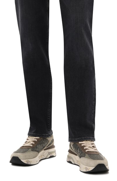 Комбинированные кроссовки moe run PREMIATA, арт. M0ERUN/VAR 6895, фото 3