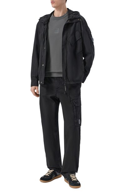 Хлопковый свитшот C.P. COMPANY, арт. 20CLSS008A/006452W, фото 2