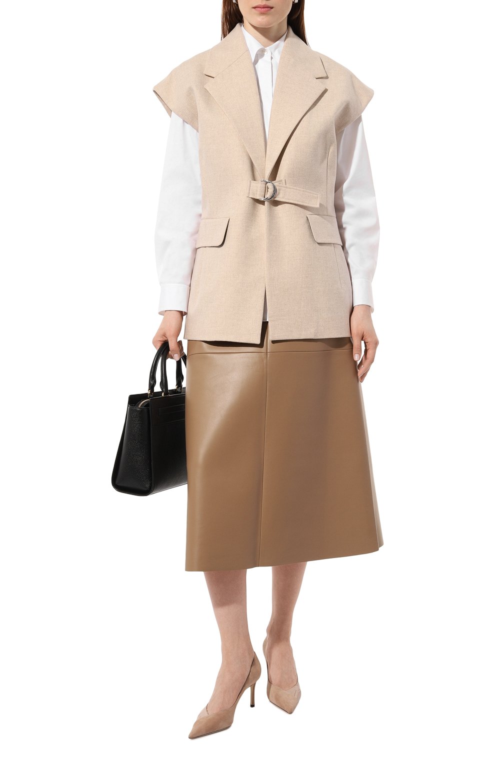 Кожаные туфли cass 75 JIMMY CHOO, арт. CASS 75/SPT, фото 2