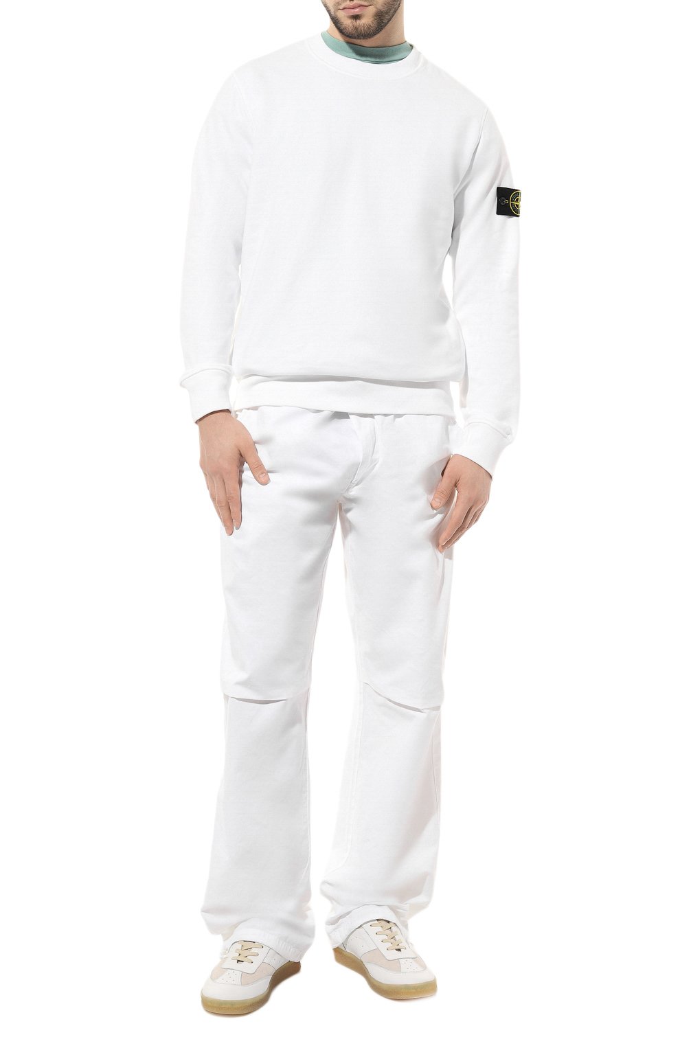 Хлопковый свитшот STONE ISLAND, арт. 771563020, фото 2