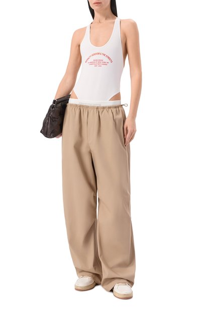 Хлопковые брюки ALEXANDER WANG, арт. 1WC1264969, фото 2