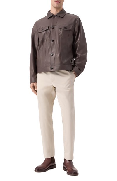 Кожаная куртка MVST, арт. 54201/48-56, фото 2