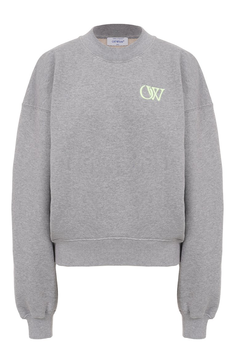 Хлопковый свитшот OFF-WHITE, арт. 0WBA075S25FLE0040514, фото 1