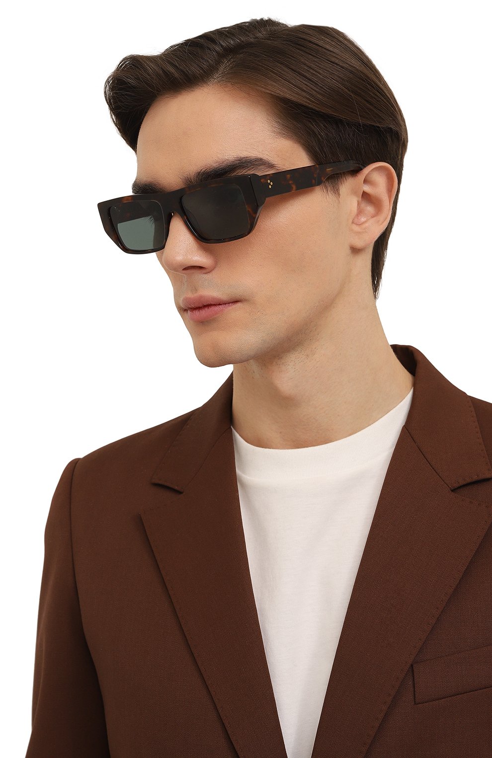 Солнцезащитные очки G.O.D. EYEWEAR, арт. TWENTY F0UR T0RT0ISE W/GREEN LENS, фото 3