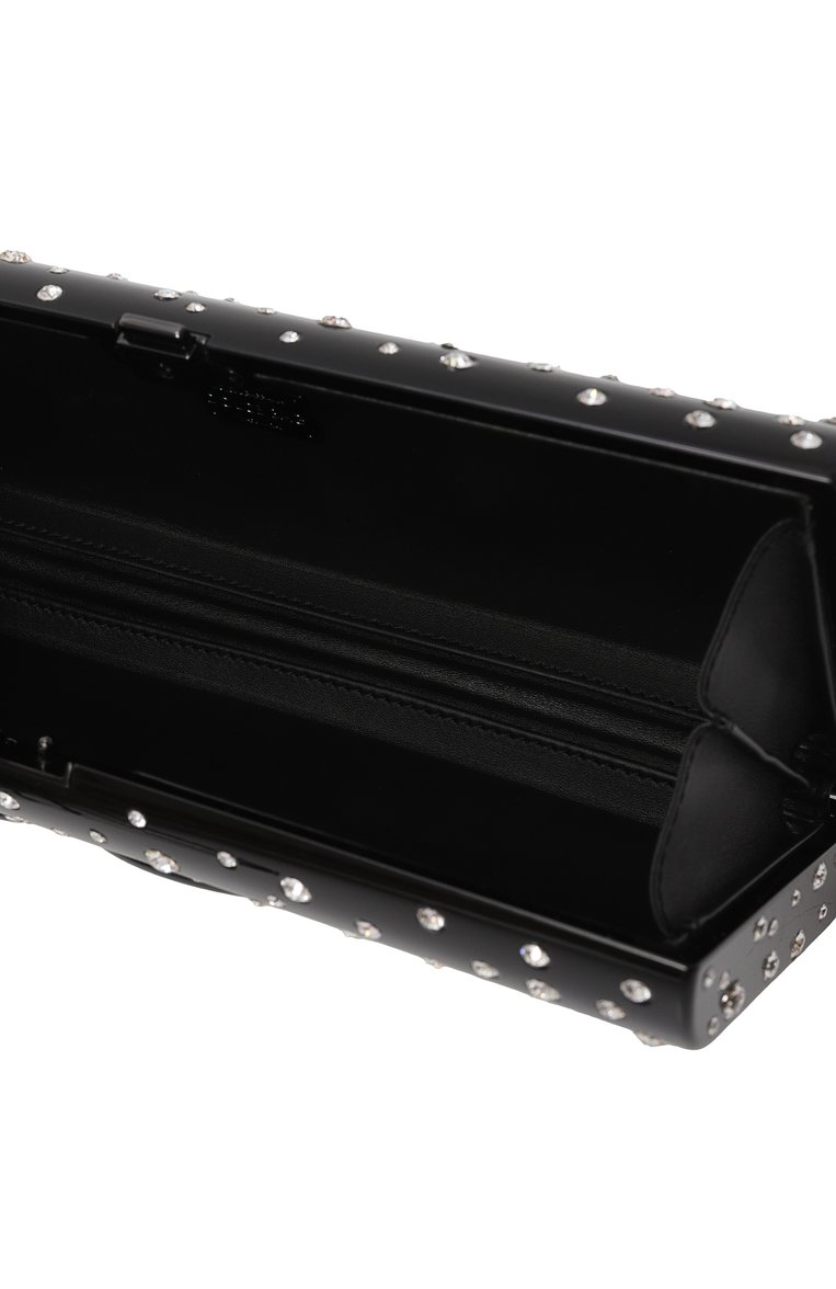 Женский клатч dolce box DOLCE & GABBANA черного цвета, арт. BB7622/A9U81 | Фото 5 (Размер: small; Материал: Экокожа; Женское Кросс-КТ: Вечерняя сумка, Клатч-клатчи)