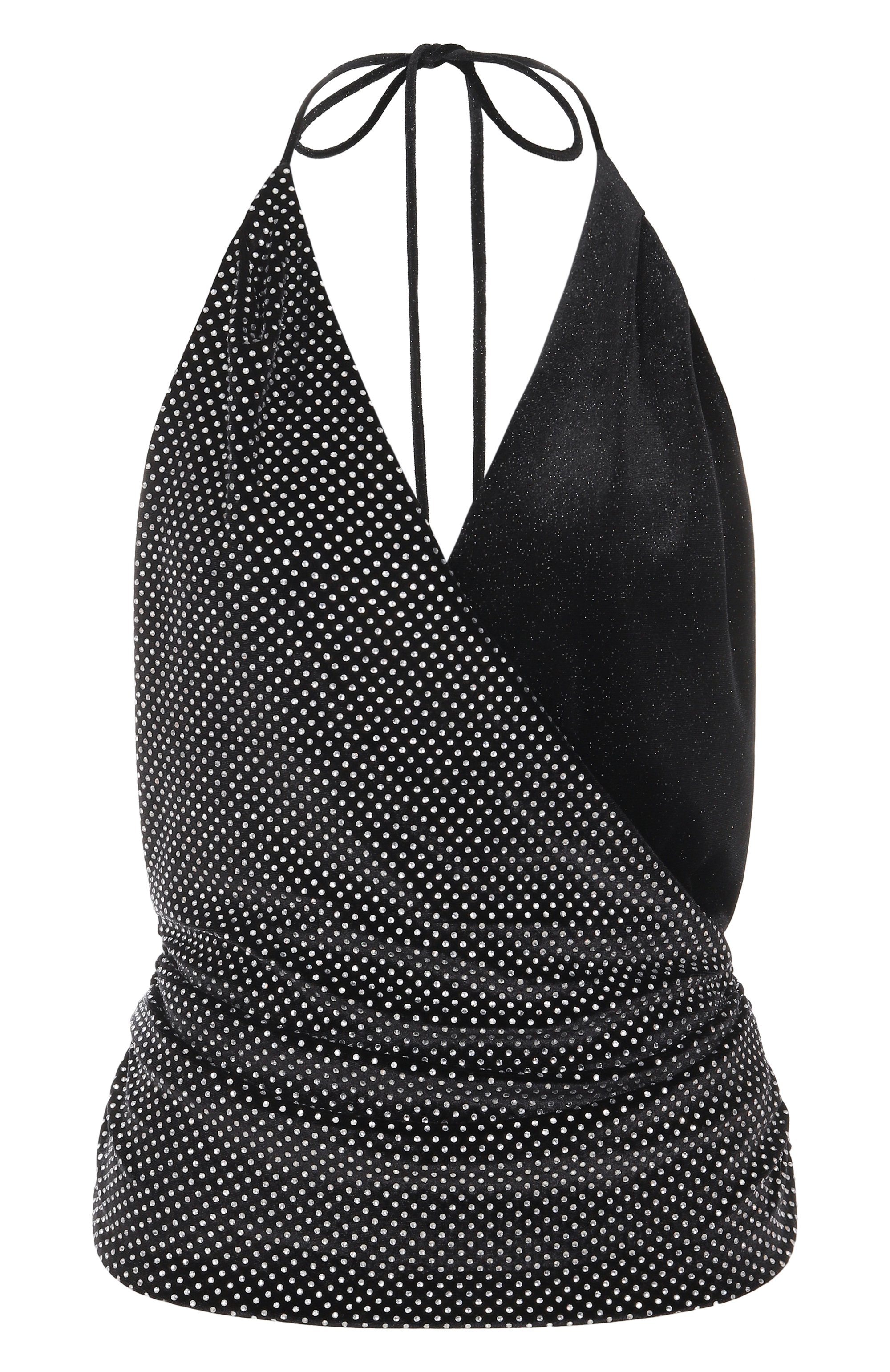 Топ с отделкой стразами BALMAIN, арт. FF1AG715/MH23, фото 1