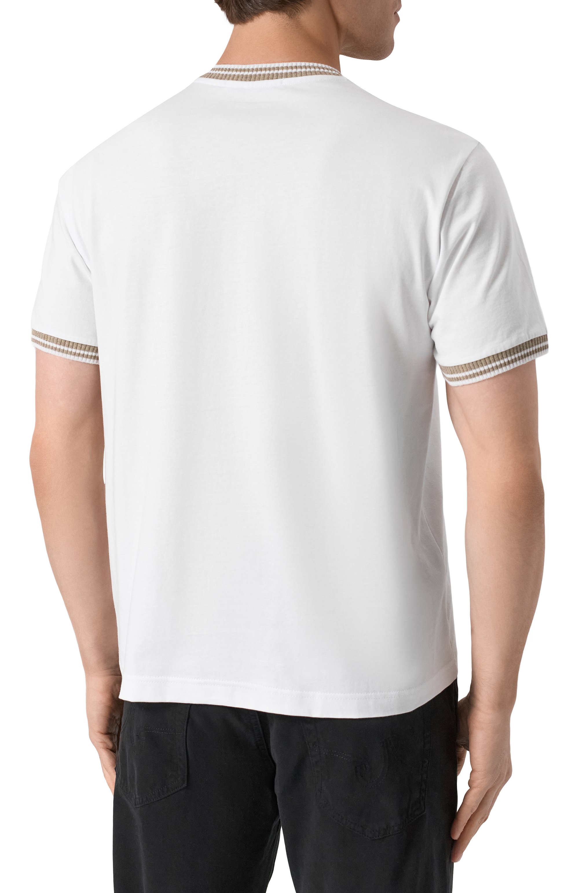 Хлопковая футболка L.B.M. 1911, арт. 6407/59093, фото 4