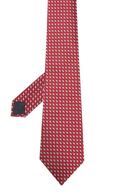 Шелковый галстук LANVIN красного цвета по цене 8415 руб., арт. 2152/TIE, фото 2 Шелковый галстук LANVIN, арт. 2152/TIE, фото 2