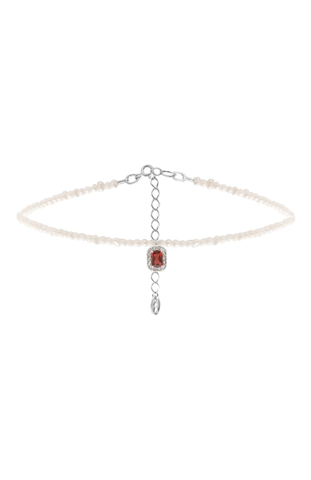 Чокер из жемчуга с гранатом SECRETS JEWELRY, арт. ЧЖГС00178, фото 1