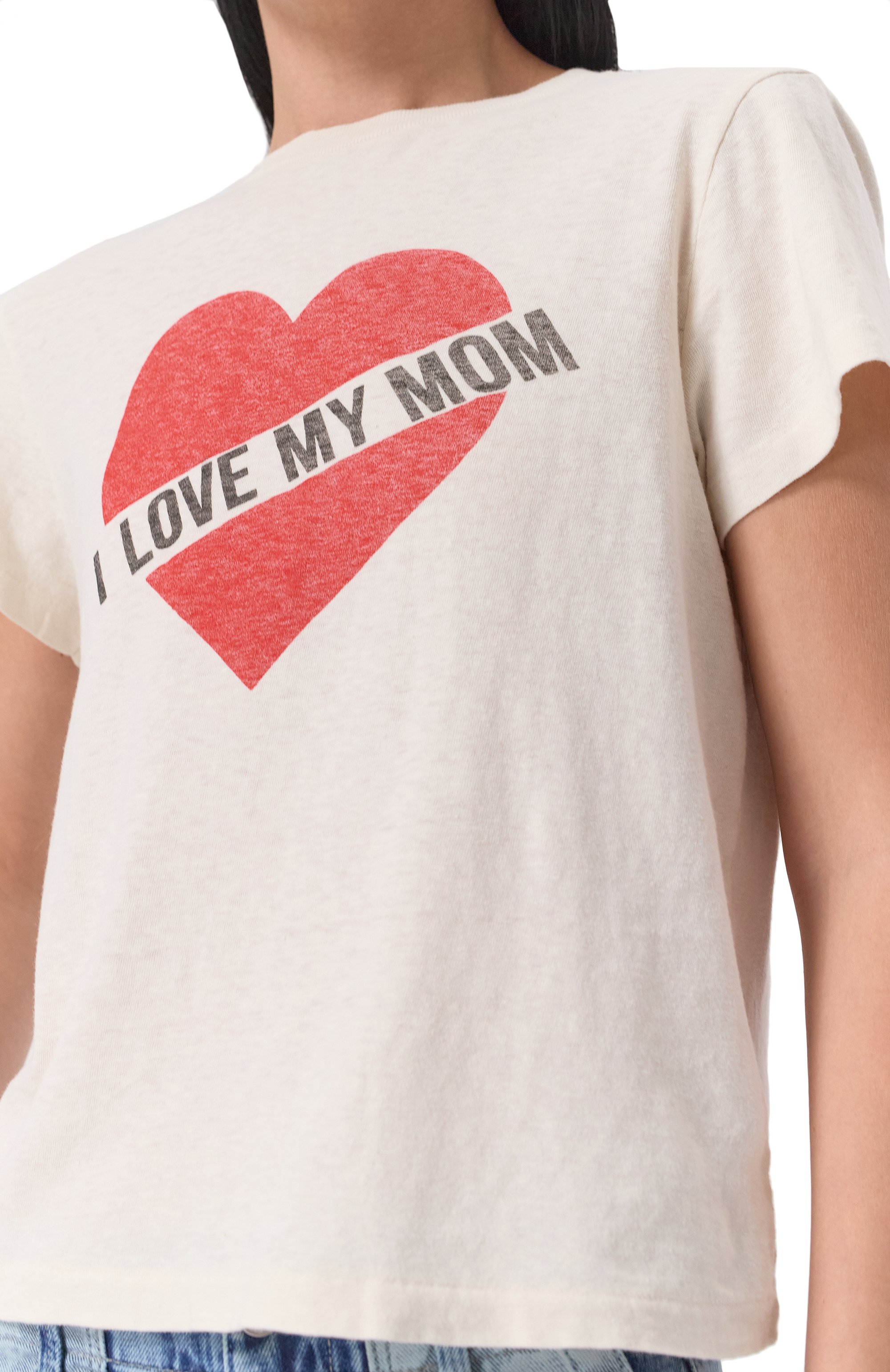 Хлопковая футболка RE/DONE, арт. 024-02WCGT099, фото 5