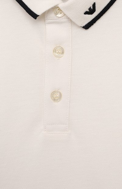 Хлопковое поло EMPORIO ARMANI, арт. 6D4FJ6/4J71Z, фото 3