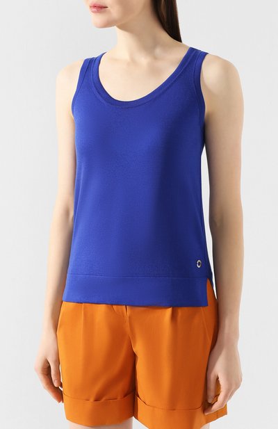 Топ из смеси шелка и хлопка LORO PIANA, арт. FAI5014, фото 3