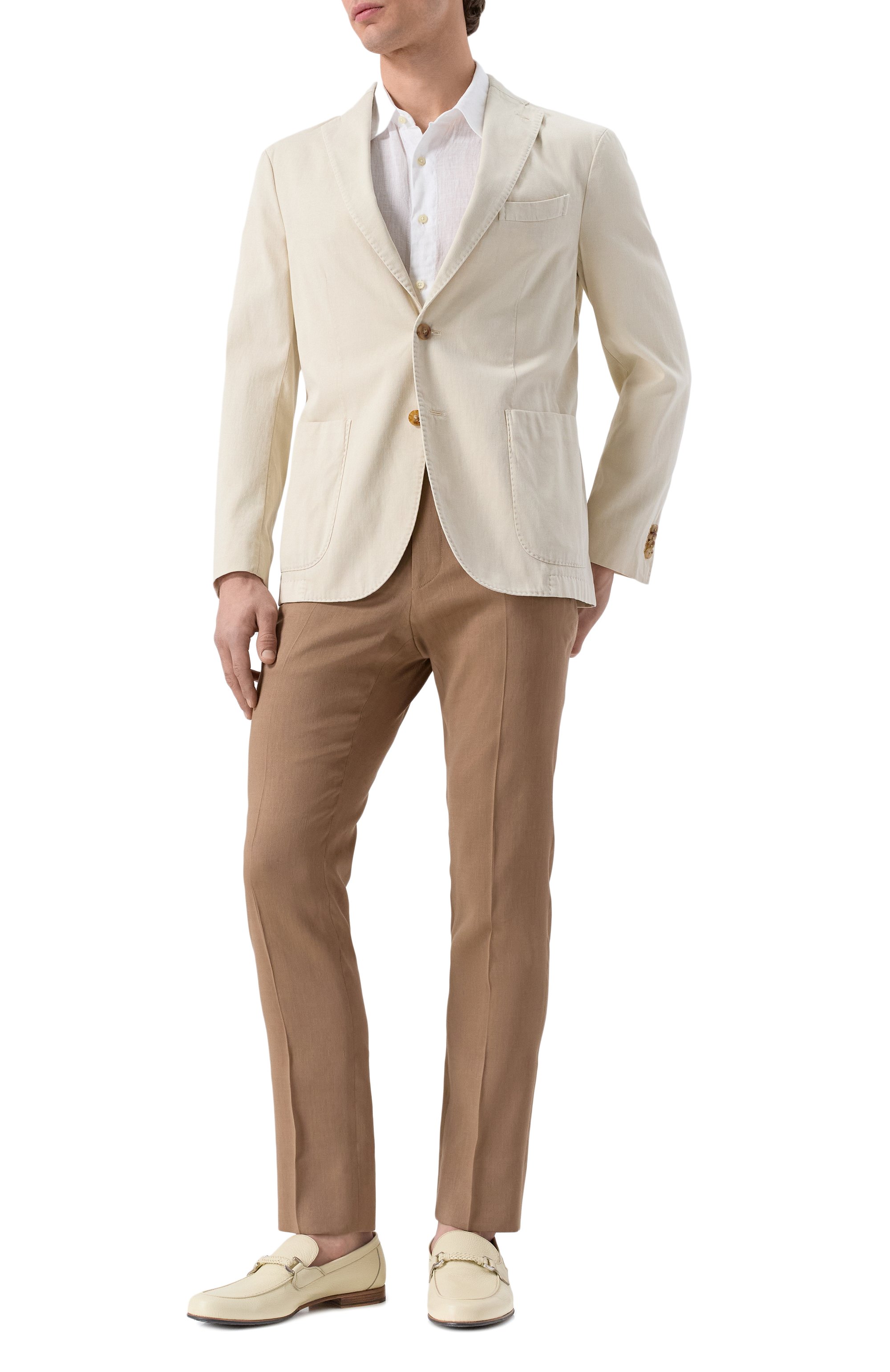 Хлопковый пиджак BOGLIOLI, арт. N1302Q/SA0420, фото 2