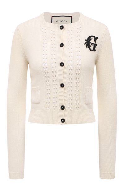 Женский шерстяной кардиган GUCCI, арт. 642067 XKBKC