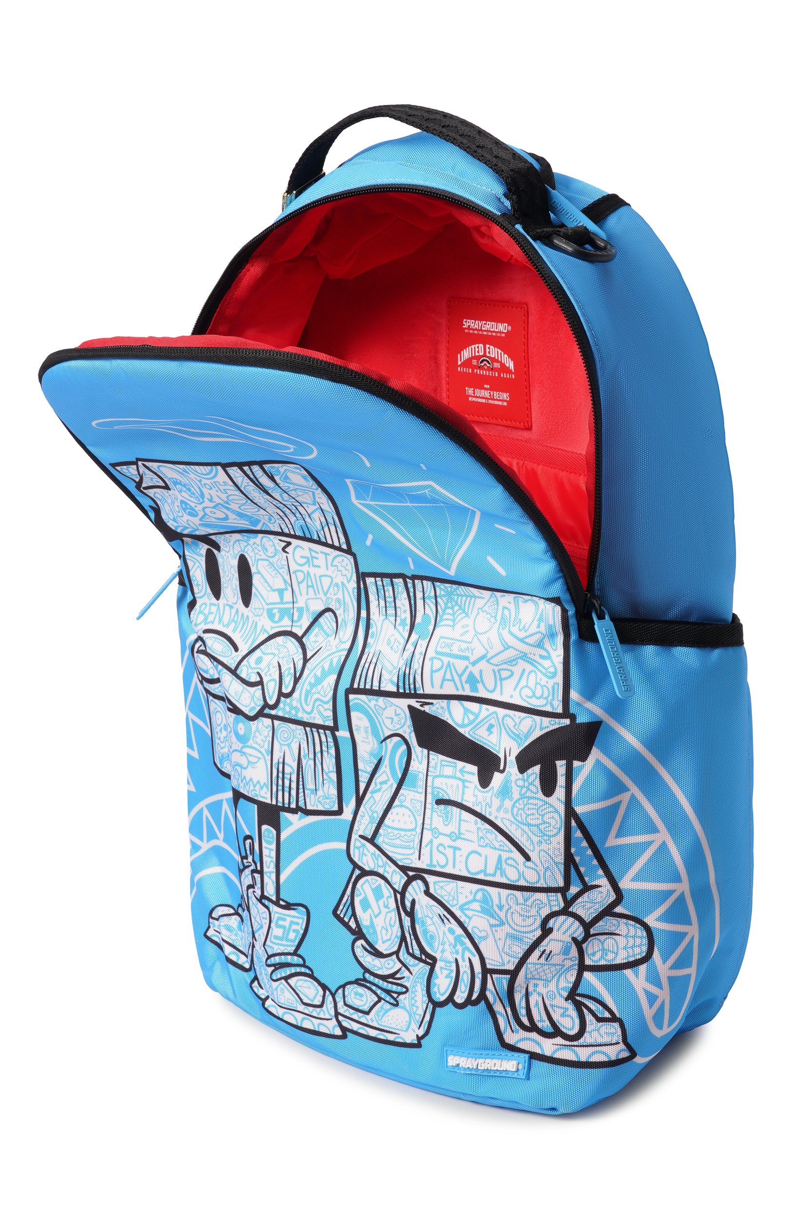 Рюкзак SPRAYGROUND, арт. 910B8609NSZ/M0NEY B0YS C0L0R BL0CK D00DLE BACKPACK, фото 3