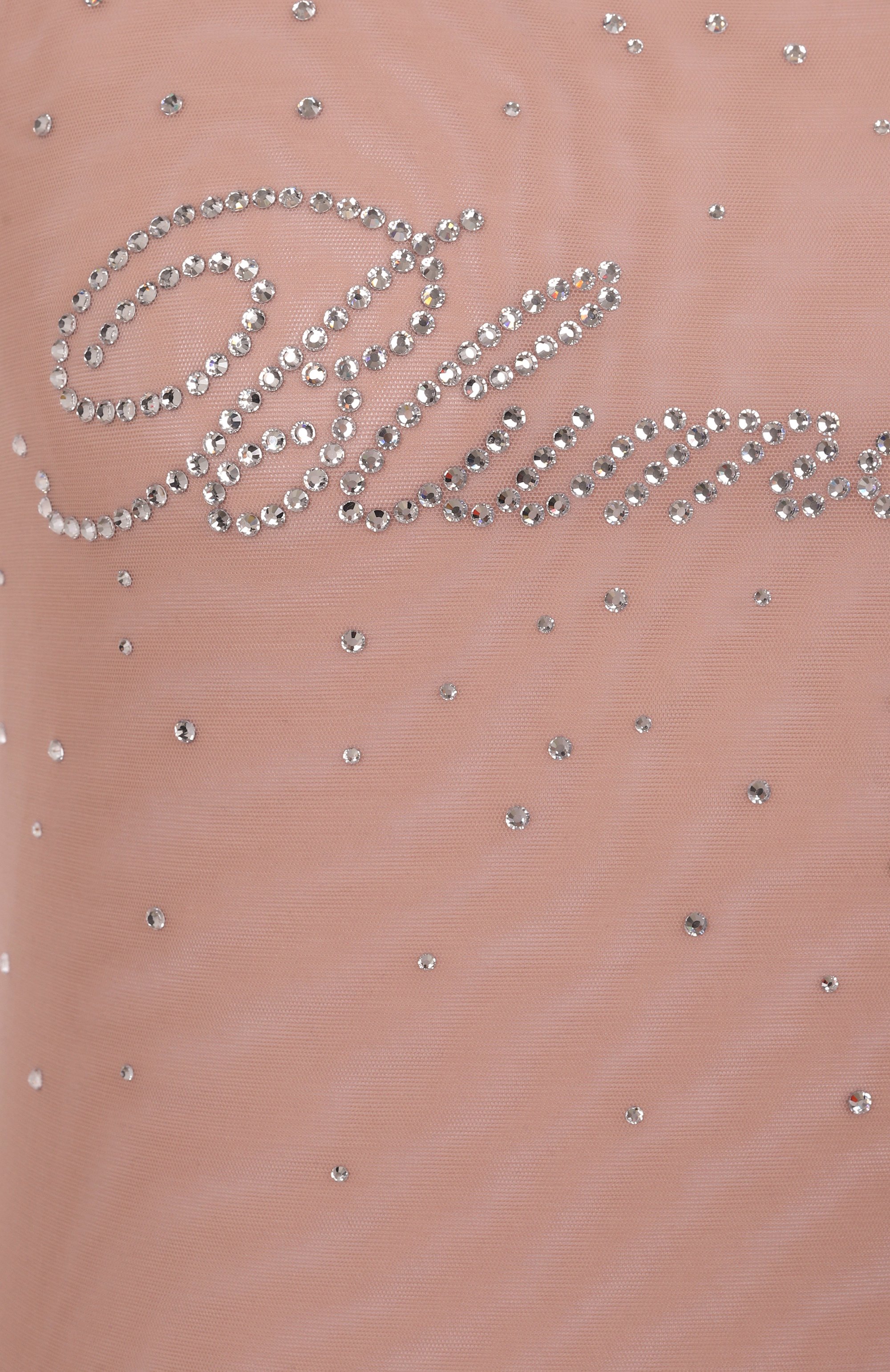 Майка с отделкой стразами BLUMARINE, арт. P54 4T061A, фото 6