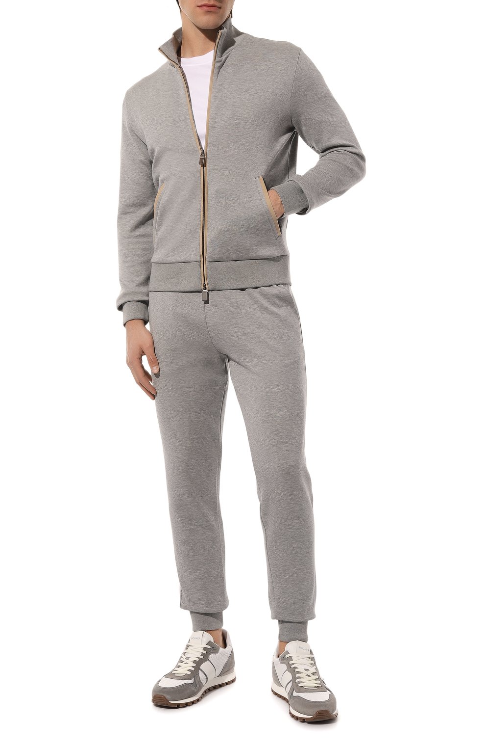 Толстовка из хлопка и шелка CANALI, арт. T0793/MX01921, фото 2