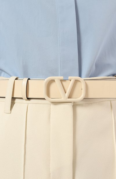 Кожаный ремень vlogo signature VALENTINO, арт. 5W2T0X49/TJE, фото 2
