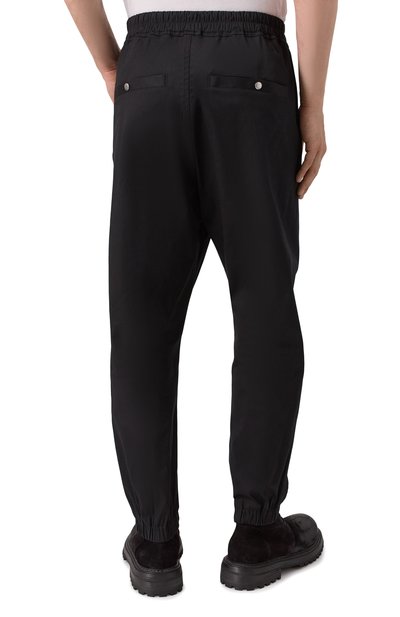 Хлопковые джоггеры RICK OWENS, арт. RU02E1331/TE, фото 4