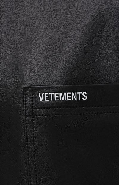 Кожаная рубашка VETEMENTS, арт. UA52SH980B 2404/W, фото 5