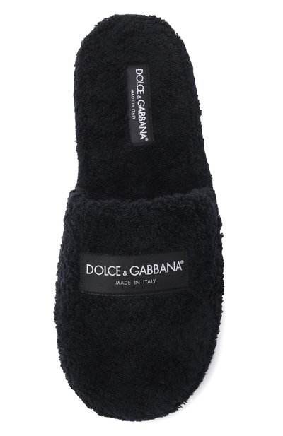 Хлопковые домашние туфли dg hotel DOLCE & GABBANA, арт. A80608/A0324, фото 5