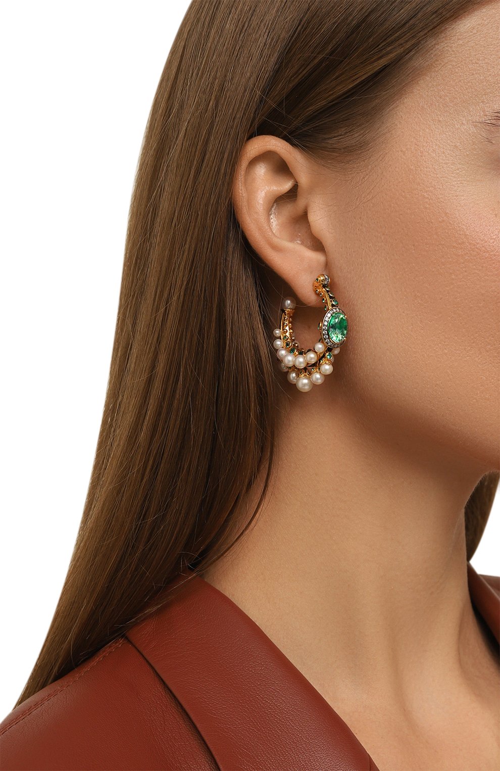 Серьги seascape treasure QUEENSBEE, арт. 202307, фото 2