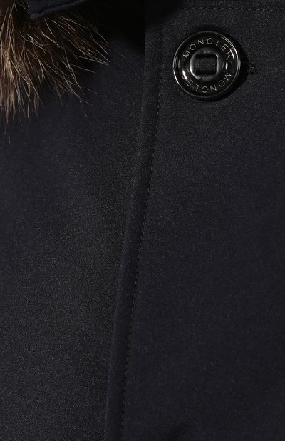 Пуховая парка pola с отделкой из меха енота MONCLER, арт. E2-091-42392-25-57843, фото 5