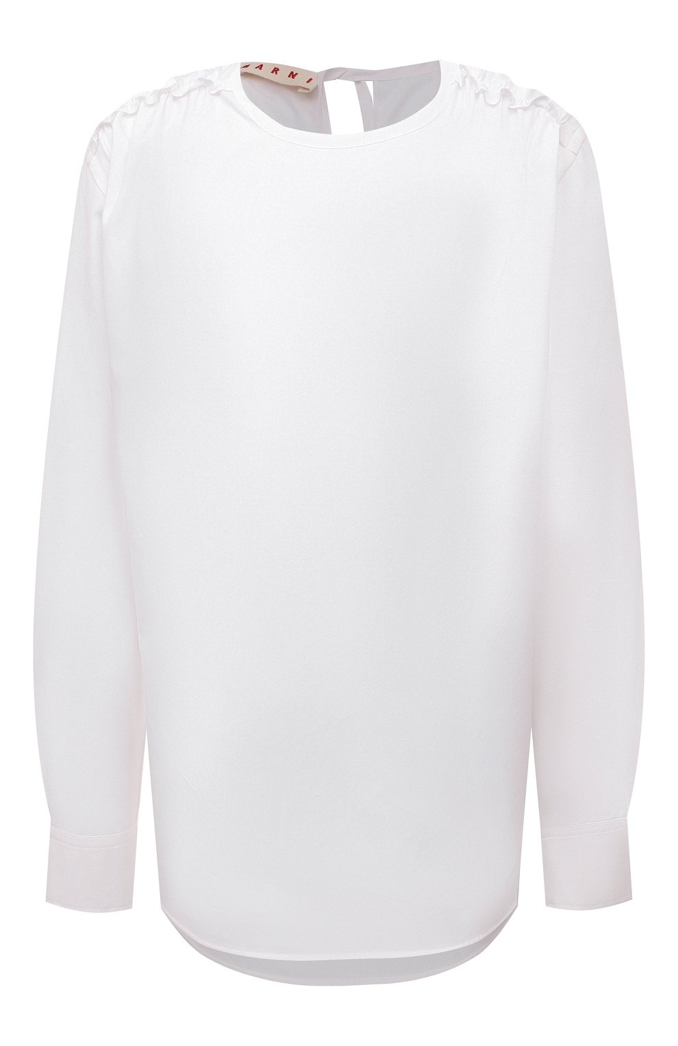 Хлопковая блузка MARNI, арт. CAMA0462A1/UTCZ56, фото 1