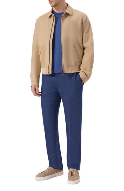 Футболка из шелка и хлопка PAUL&SHARK, арт. 25411008_001, фото 2