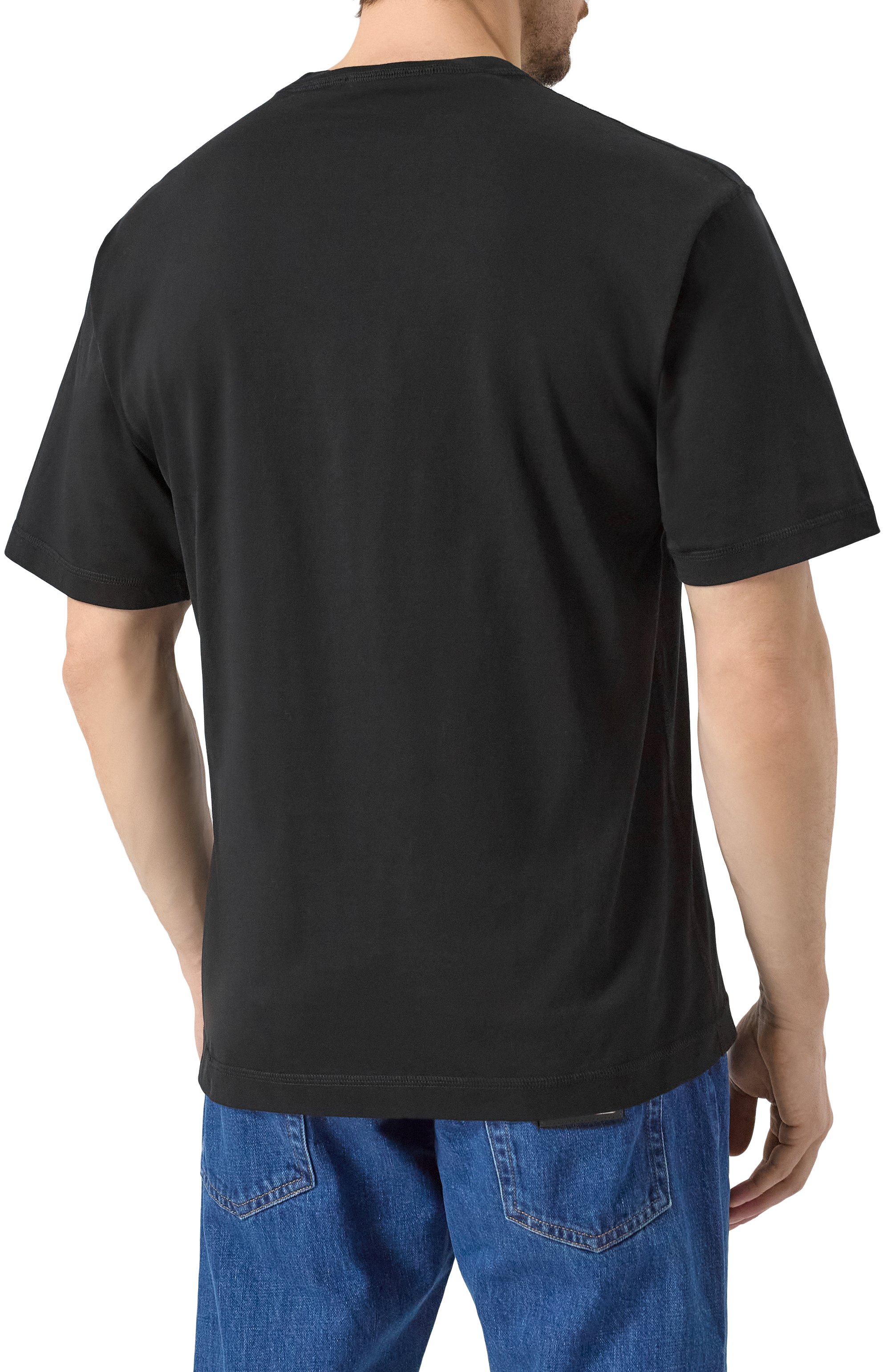 Хлопковая футболка DOLCE & GABBANA, арт. G8PN9Z/G7NYE, фото 4