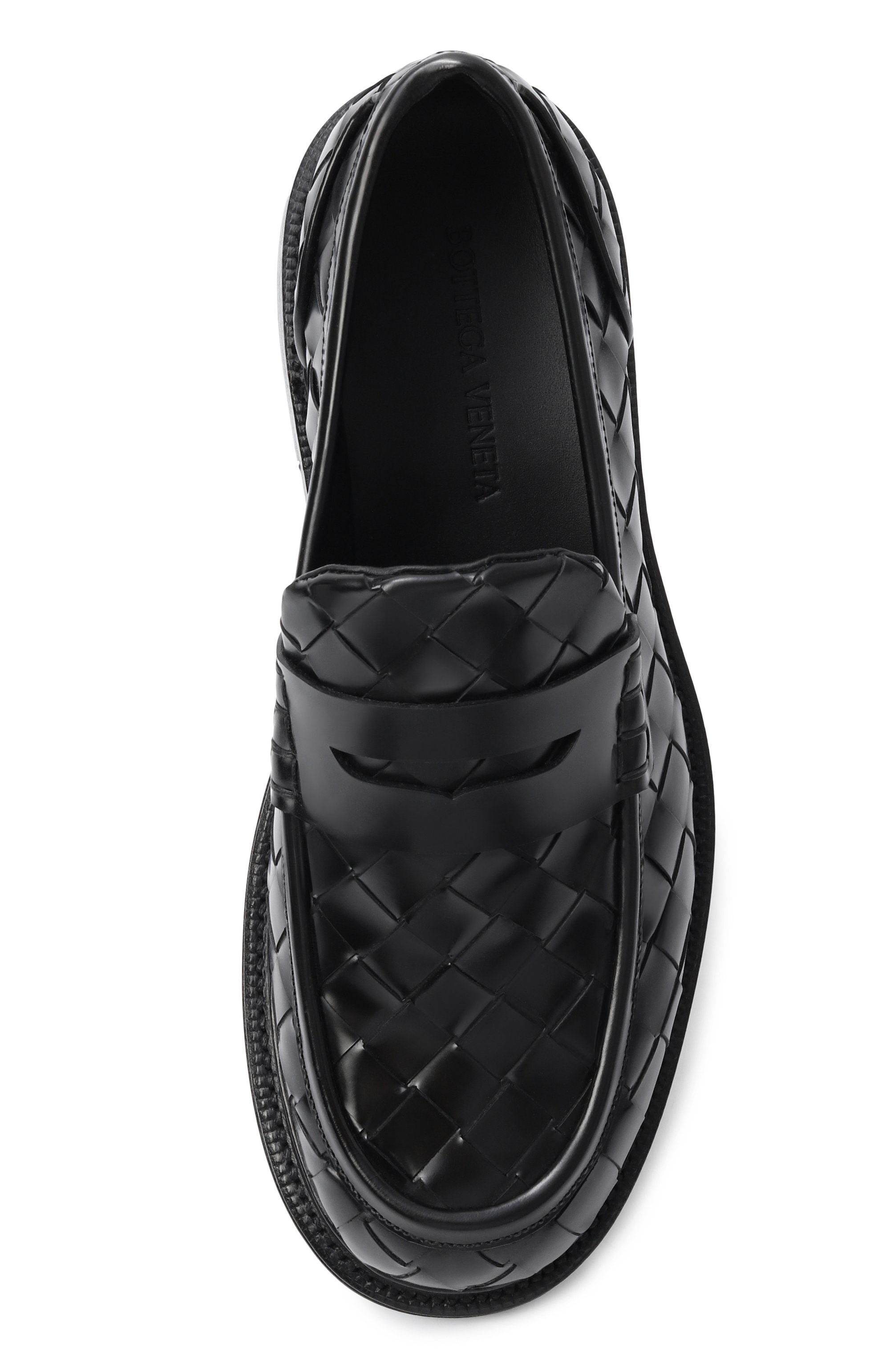 Кожаные пенни-лоферы james BOTTEGA VENETA, арт. 855165/VBPB0, фото 6