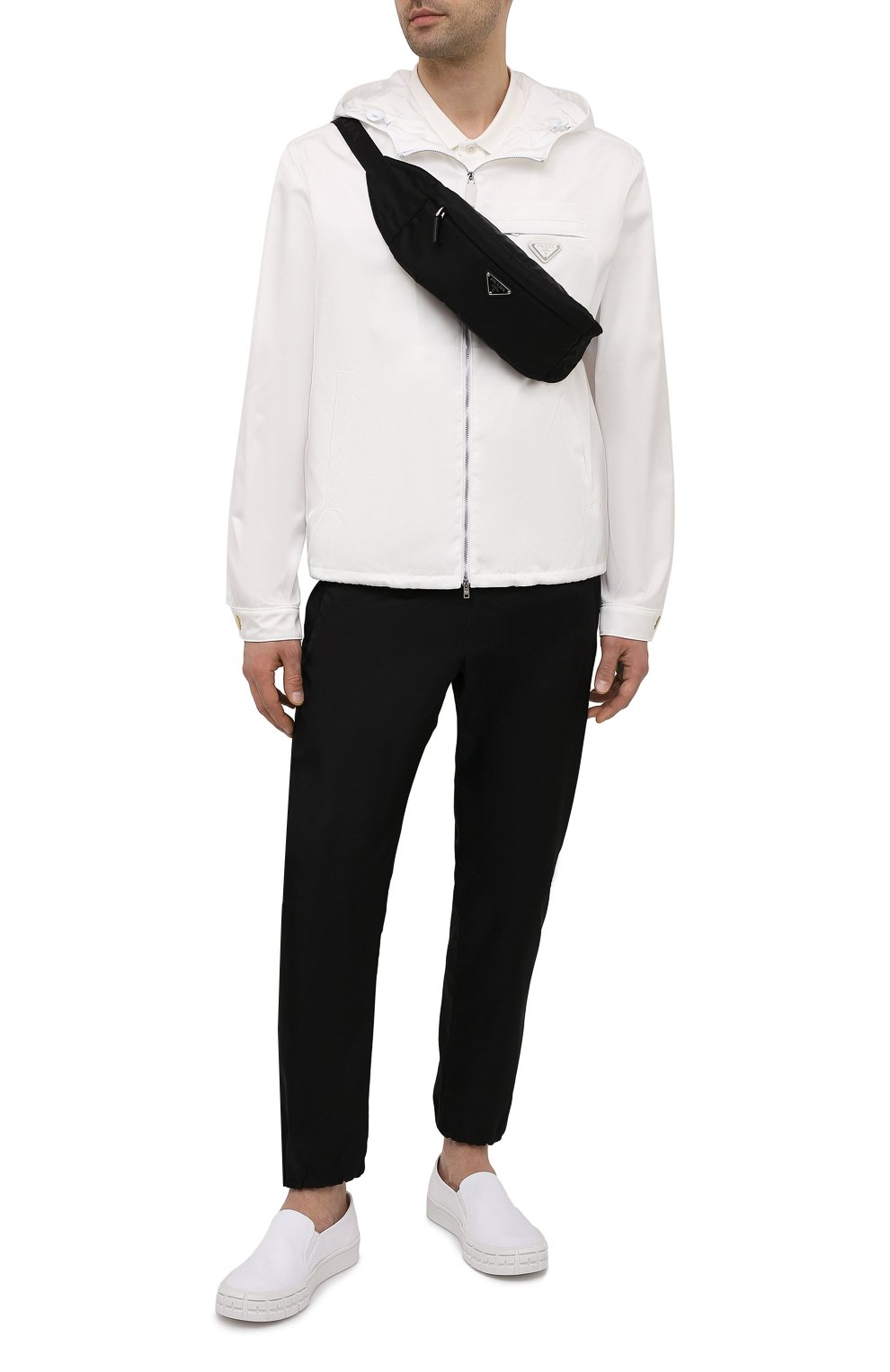 Текстильная поясная сумка PRADA, арт. 2VL034-2DMG-F0002-OOO, фото 2