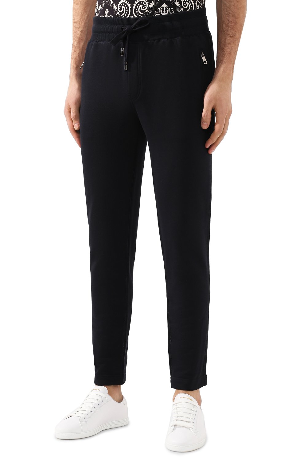 Хлопковые брюки DOLCE & GABBANA, арт. GYWEAT/FU7DU, фото 3