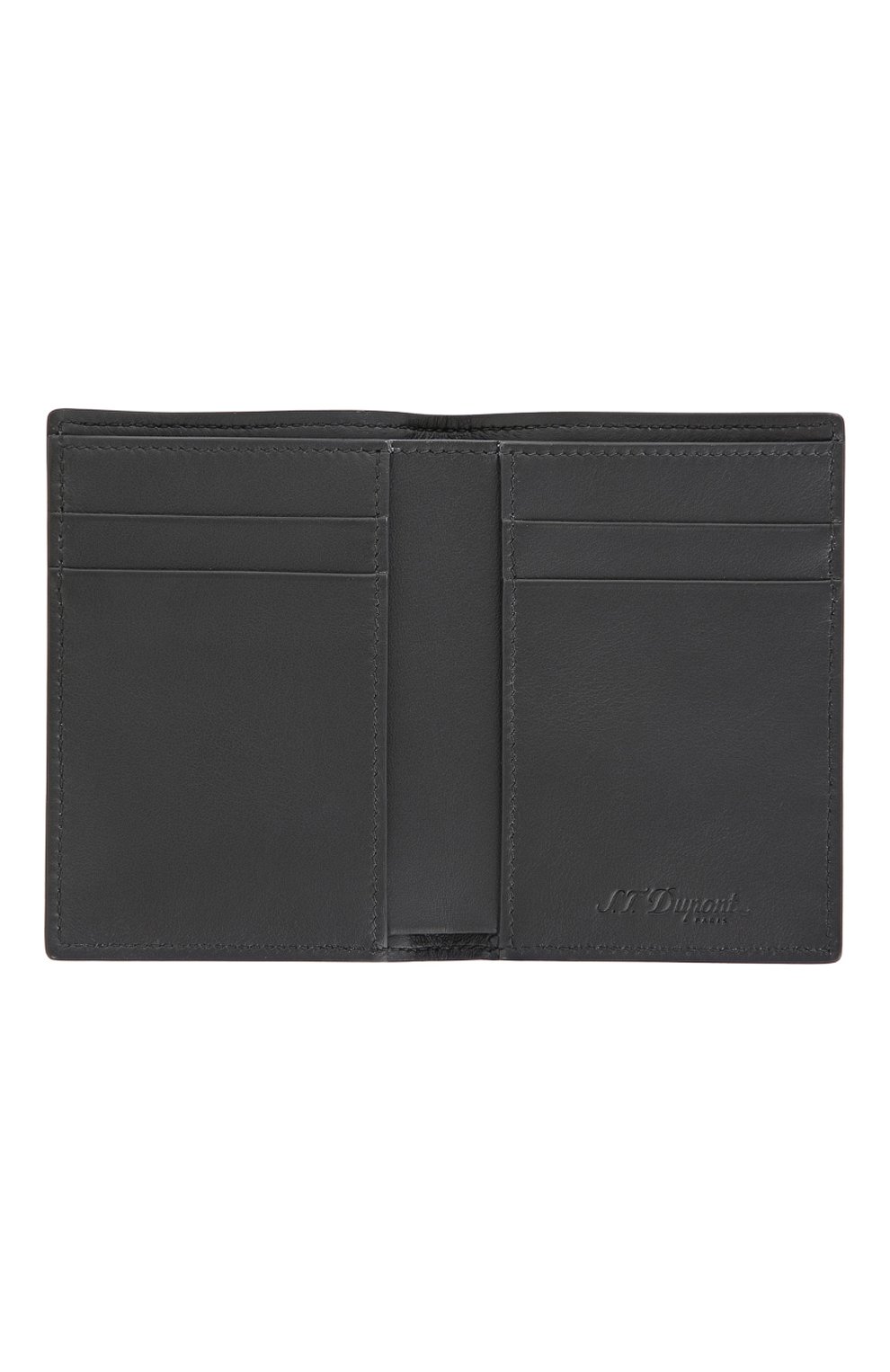 Кожаное портмоне S.T. DUPONT черного цвета по цене 41600 руб., арт. 161112, фото 4 Кожаное портмоне S.T. DUPONT, арт. 161112, фото 4