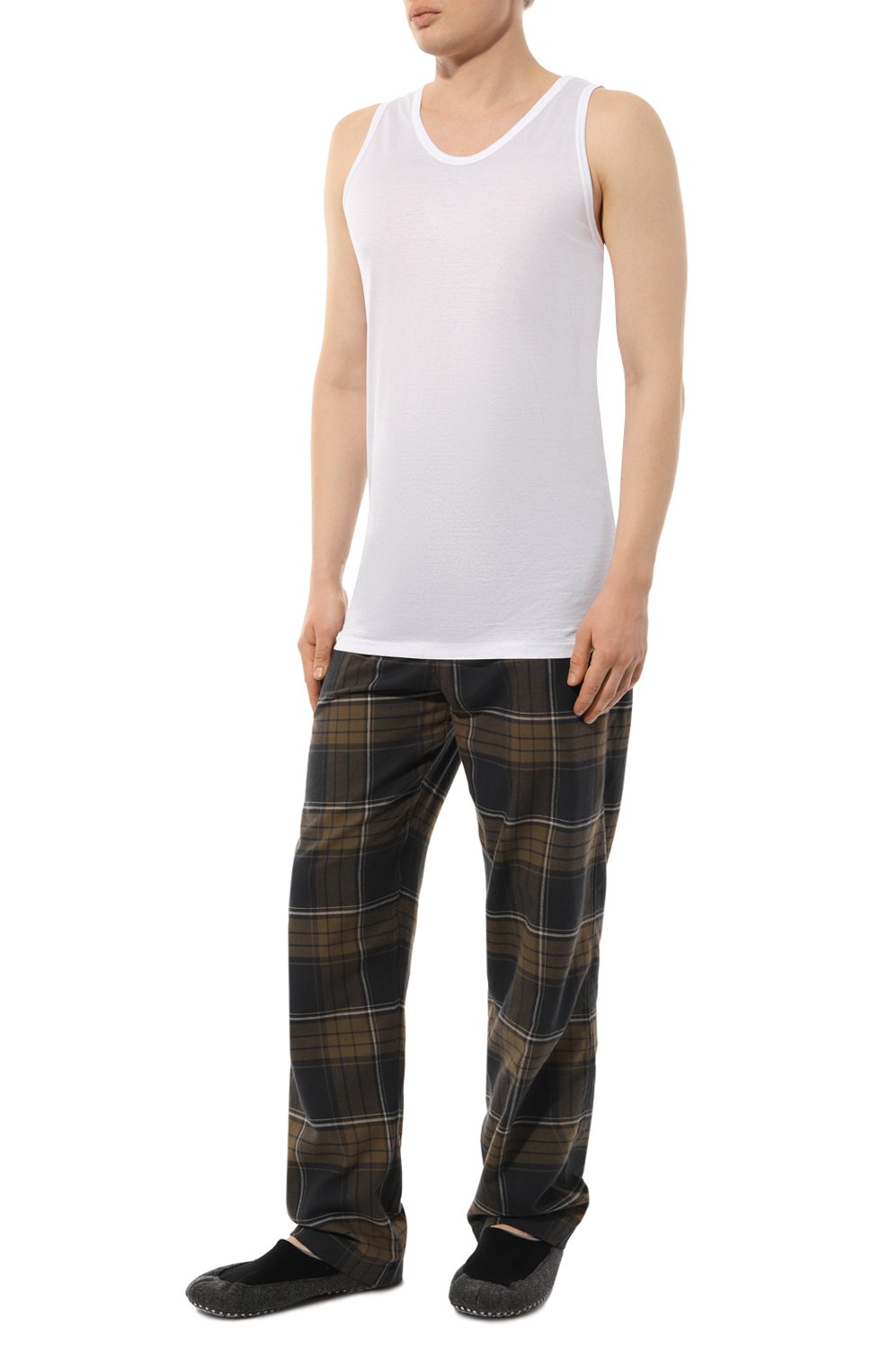 Хлопковая майка ZIMMERLI белого цвета по цене 15500 руб., арт. 252-8066, фото 2 Хлопковая майка ZIMMERLI, арт. 252-8066, фото 2