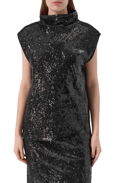 Топ с отделкой пайетками BOSS, арт. 50548011, фото 3