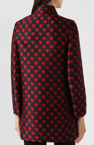 Пальто с принтом REDVALENTINO, арт. SR3CAA52/49Q, фото 4
