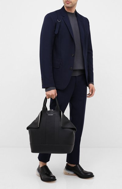 Кожаная сумка ALEXANDER MCQUEEN, арт. 575546/1C00N, фото 2