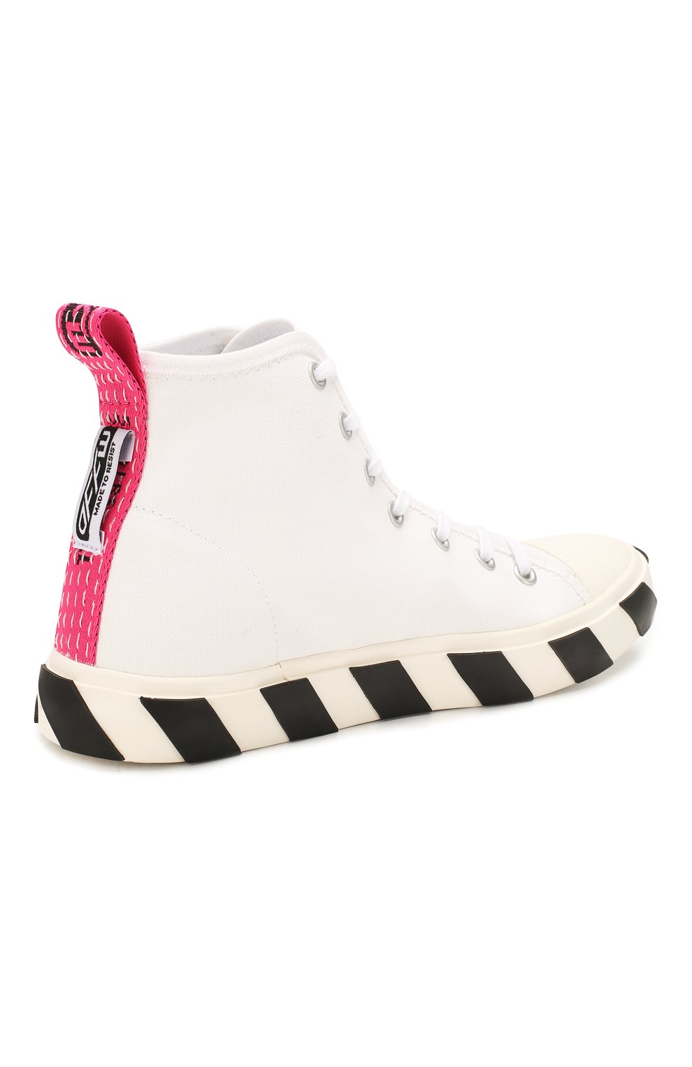 Текстильные кеды OFF-WHITE, арт. 0MIA119S20D330380110, фото 4