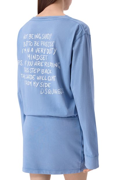 Хлопковое платье DSQUARED2, арт. S72CV0630/S21600, фото 4