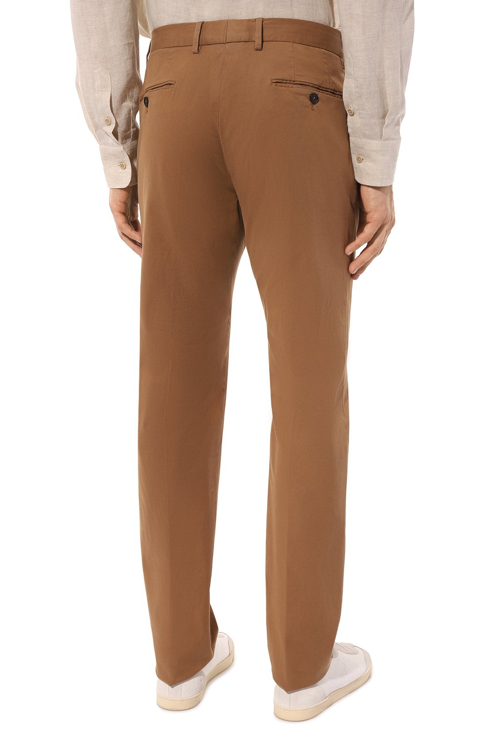 Хлопковые брюки ZEGNA, арт. UDI17A7/TR00, фото 4