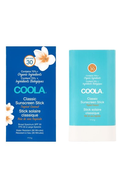 Женский солнцезащитный стик для лица и тела "тропический кокос" spf30 (17g) COOLA, арт. CL10505MRK
