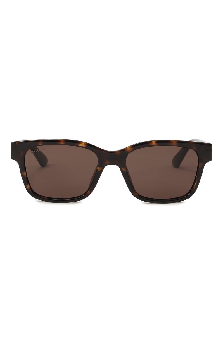 Женские солнцезащитные очки GUCCI коричневого цвета, арт. GG1716S 002 | Фото 3 (Региональные ограничения белый список (Axapta Mercury): Не проставлено; Нос: Не проставлено; Тип очков: С/з; Материал: Пластик; Оптика Гендер: оптика-женское; Очки форма: Квадратные)